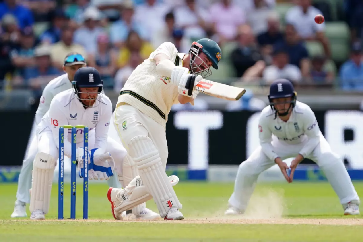 Travis Head Day 2 first Ashes test