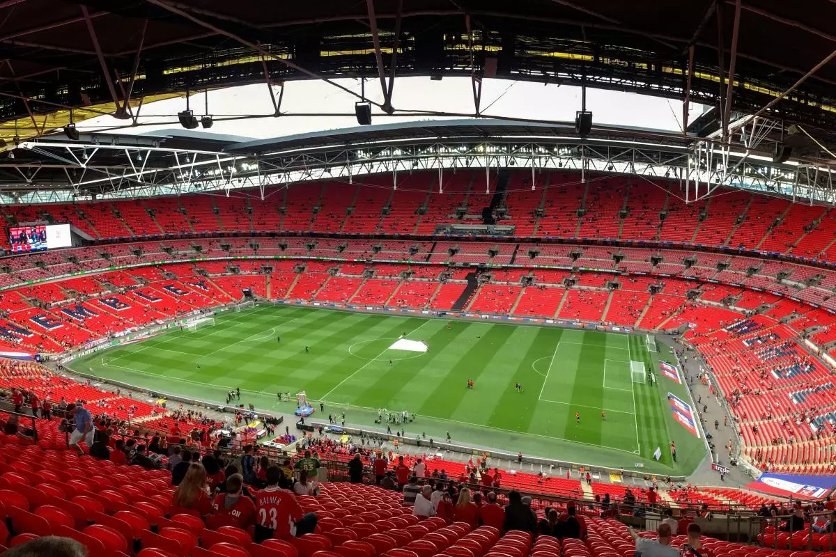 Wembley Stadium interior
