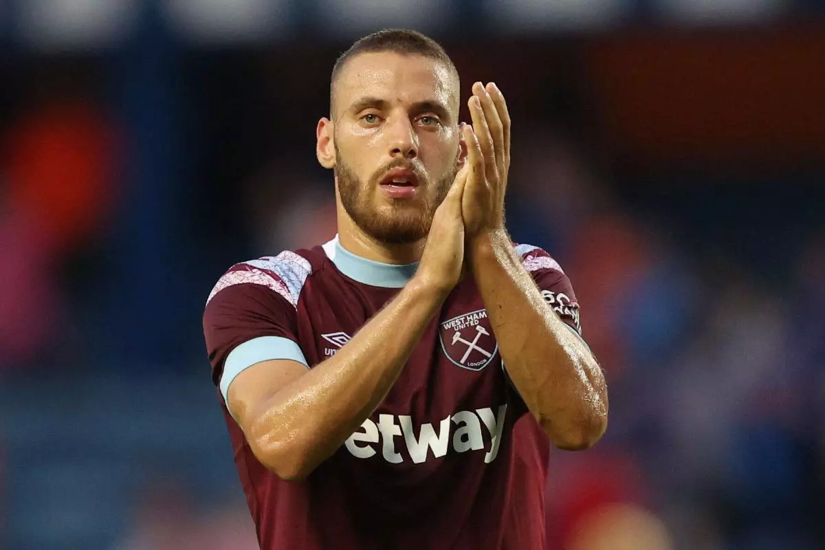 West Ham United's Nikola Vlasic 