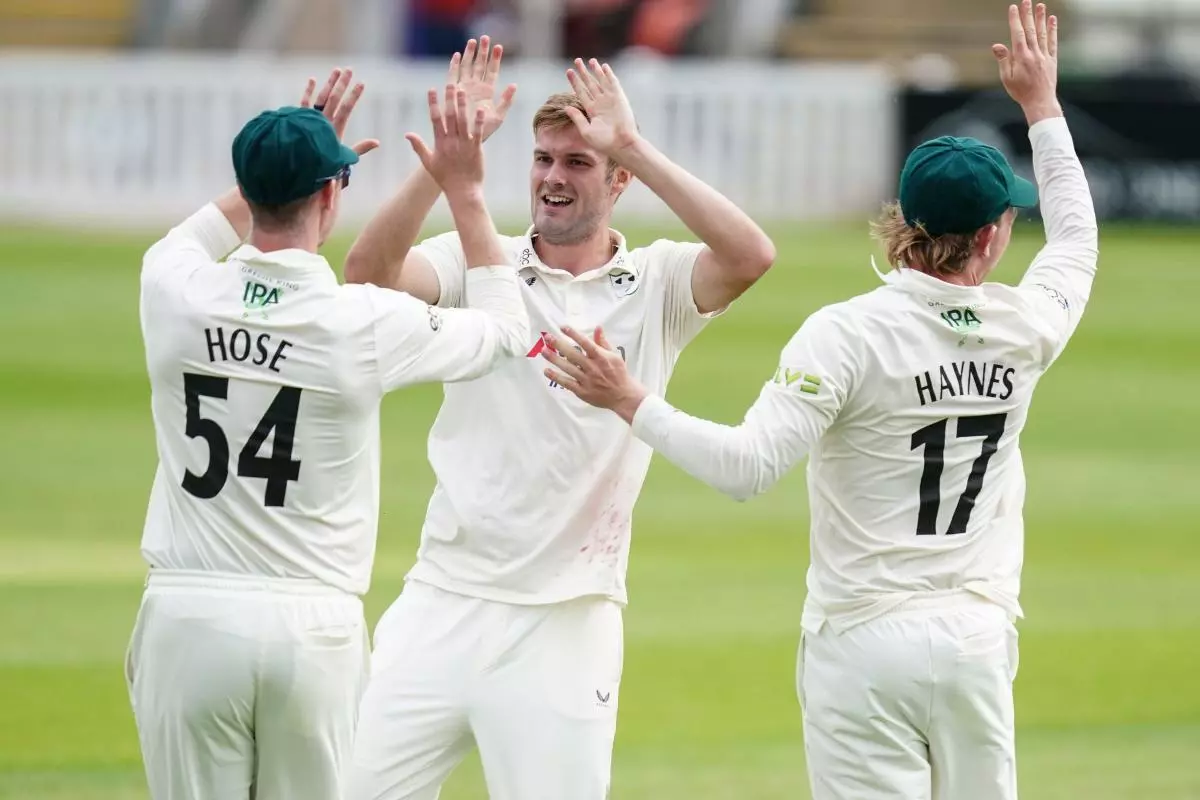 Worcestershire's Adam Finch