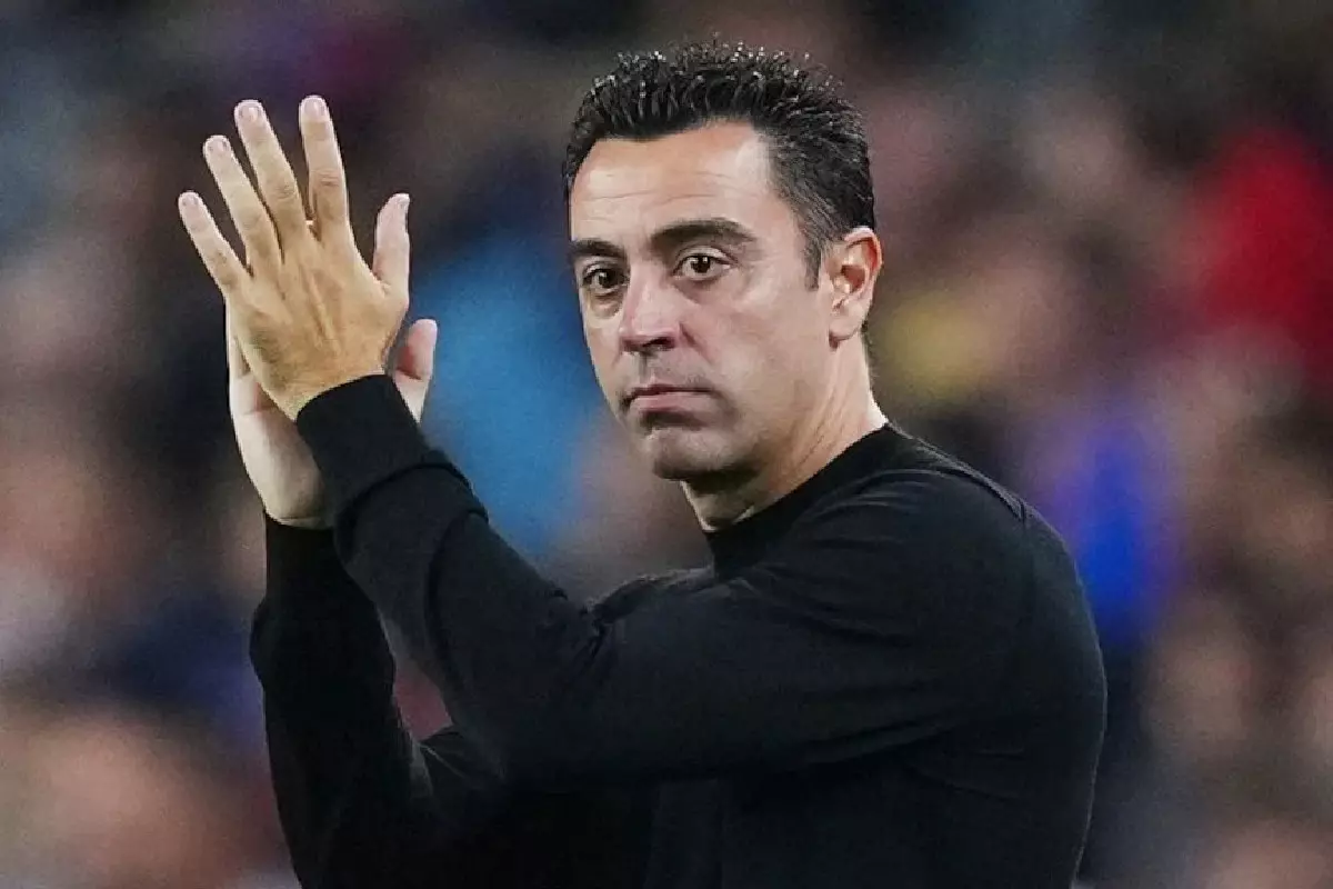 Xavi Hernandez El Clasico March 2023