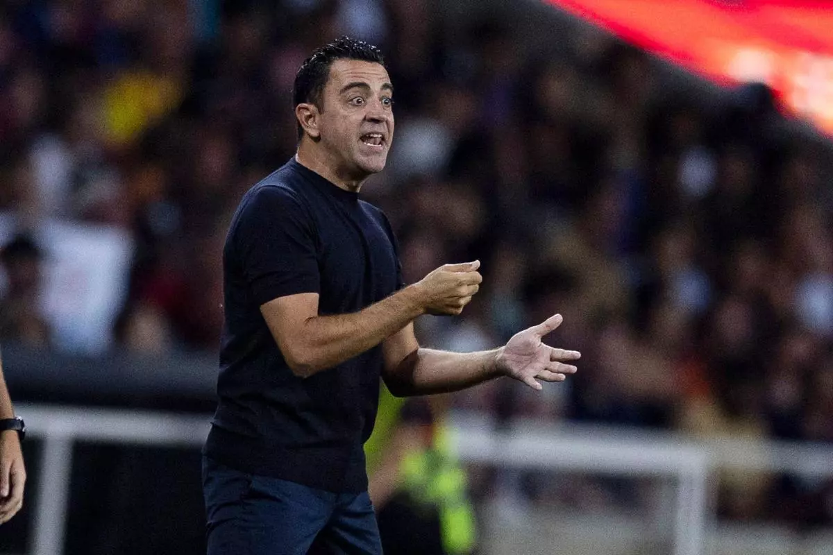 Xavi Hernandez of Barcelona