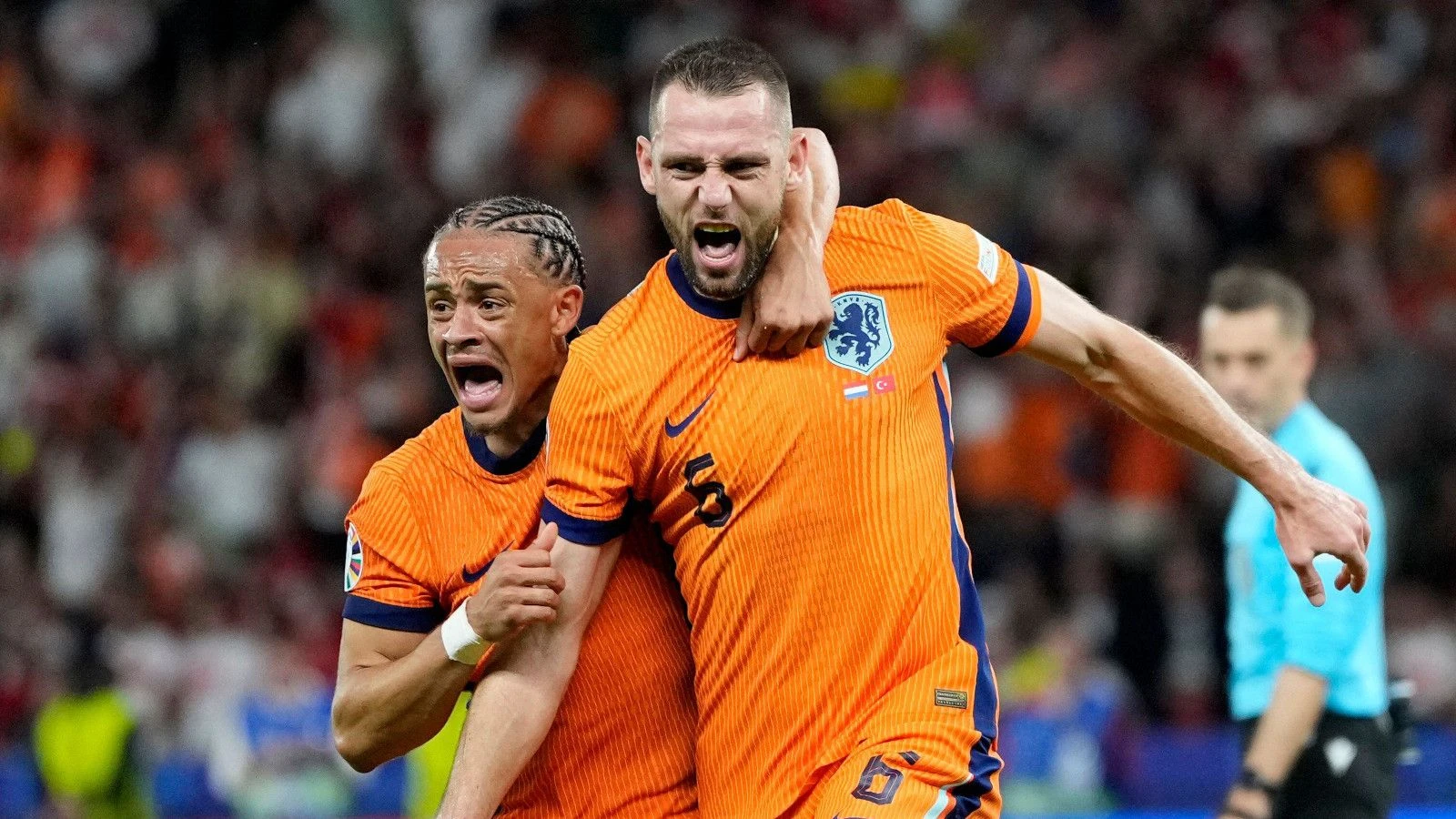 Netherlands celebrate