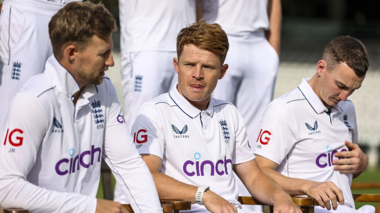Ollie Pope and Joe Root