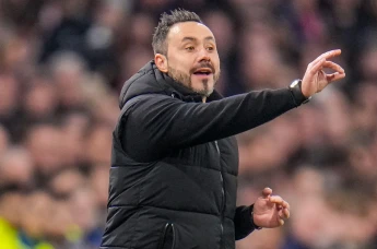 Brighton head coach Roberto De Zerbi