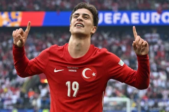 Kenan Yildiz of Turkey at Euro 2024