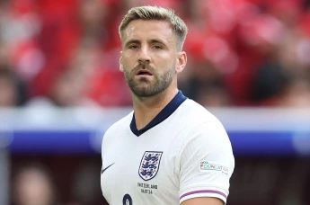 Luke Shaw of England