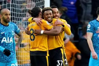 Adama Traore of Wolves 4 Mar 2023