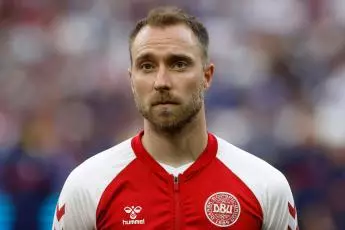 Denmark's Christian Eriksen