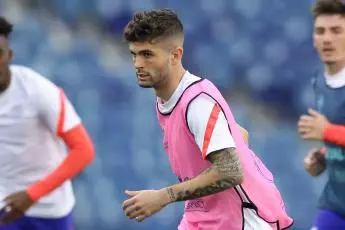 Christian Pulisic of Chelsea 28 May 2021