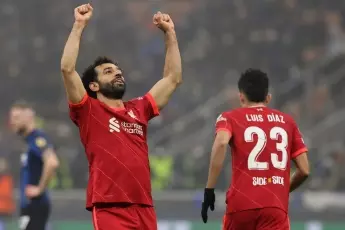 Mohamed Salah Liverpool Inter Milan goal Feb22