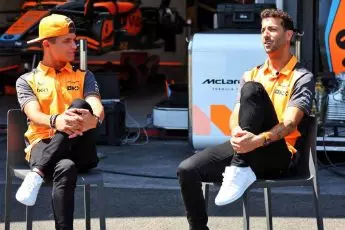 Lando Norris and Daniel Ricciardo