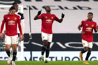 Paul Pogba of Manchester United celebrates