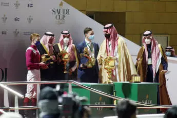 Saudi Cup trophy