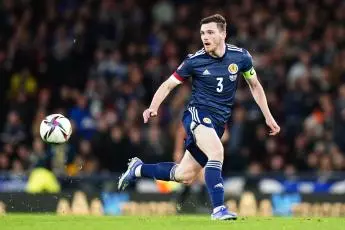 Scotland captain Andy Robertson
