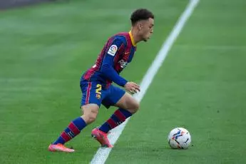 Sergino Dest Barcelona February 2021