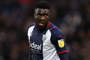 West Brom striker Daryl Dike