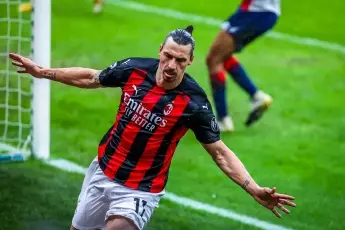 Zlatan Ibrahimovic AC Milan 500th goal Feb21