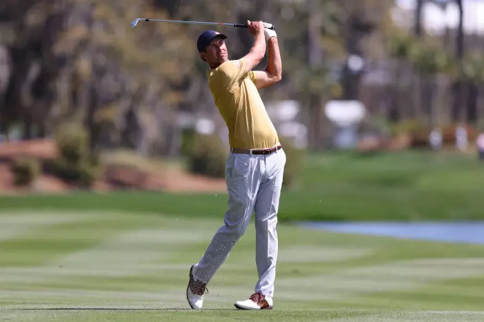 Adam Scott in action on day three of THE PLAYERS Championship