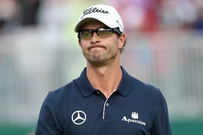 Adam Scott at British Open 2012