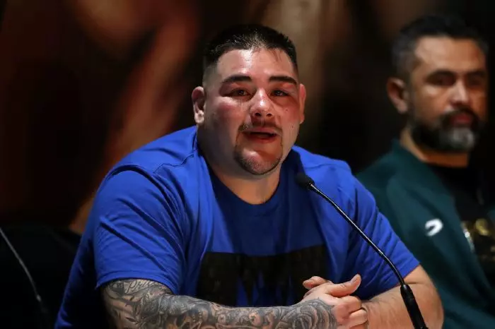 Andy Ruiz Jr after his rematch with Anthony Joshua in Saudi Arabia