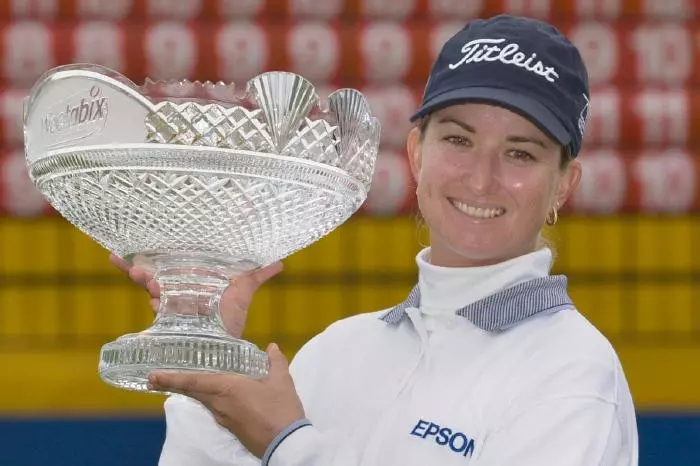 Karrie Webb smiling