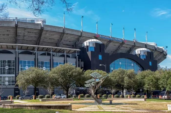 Bank of America Stadium, home to Charlotte FC and Carolina Panthers