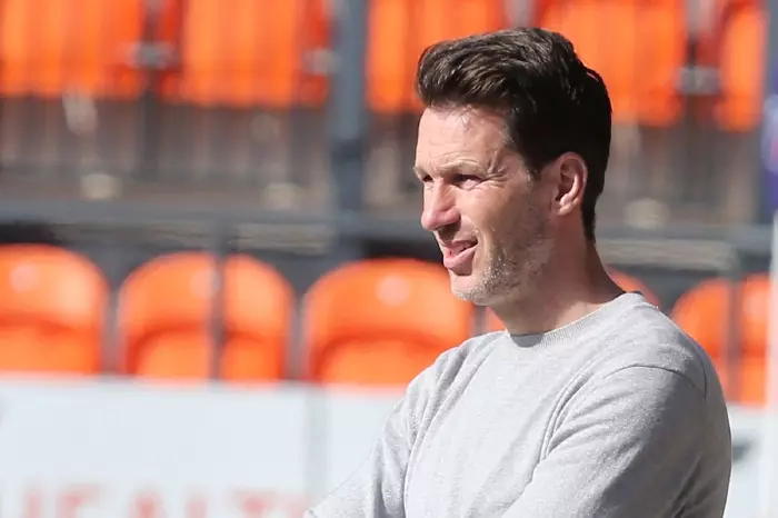 Gareth Taylor, head coach of Manchester City women