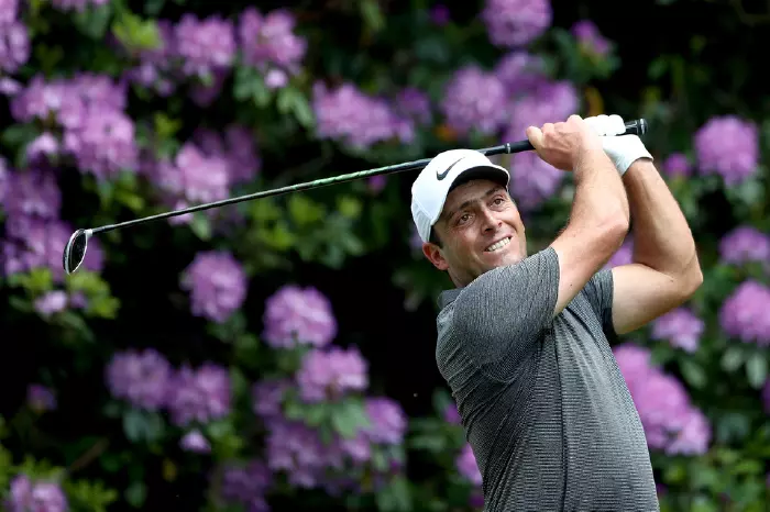 Francesco Molinari flowers