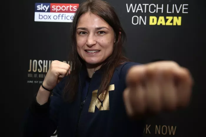 File photo dated 27-05-2019 of Katie Taylor
