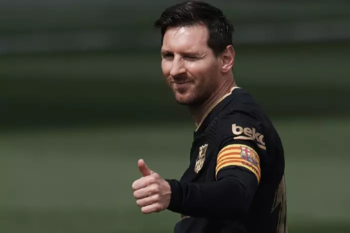 Lionel Messi Barcelona Apr21