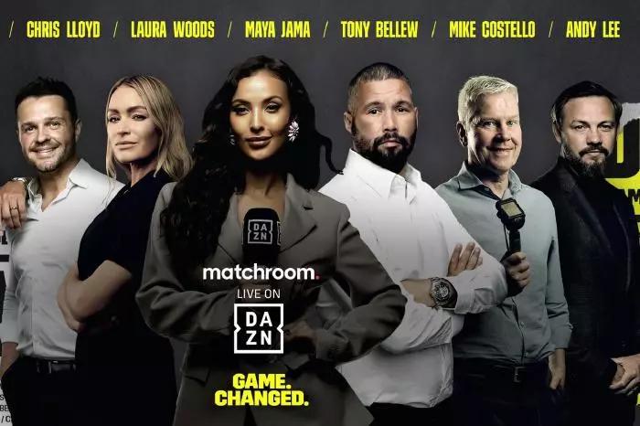 Mike Costello, Laura Woods and Maya Jama join DAZN ahead of Fight Camp