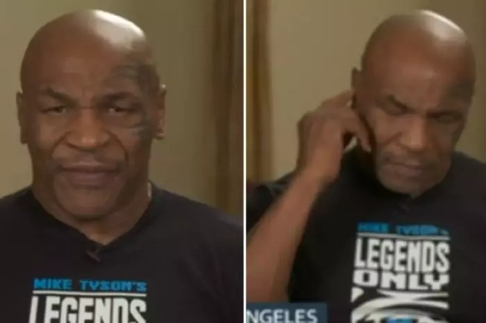 Mike Tyson is set to face Roy Jones Jr on November 28 [photo credit: GMB/ITV]