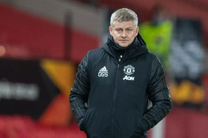 Ole Gunnar Solskjaer Man United boss Feb21