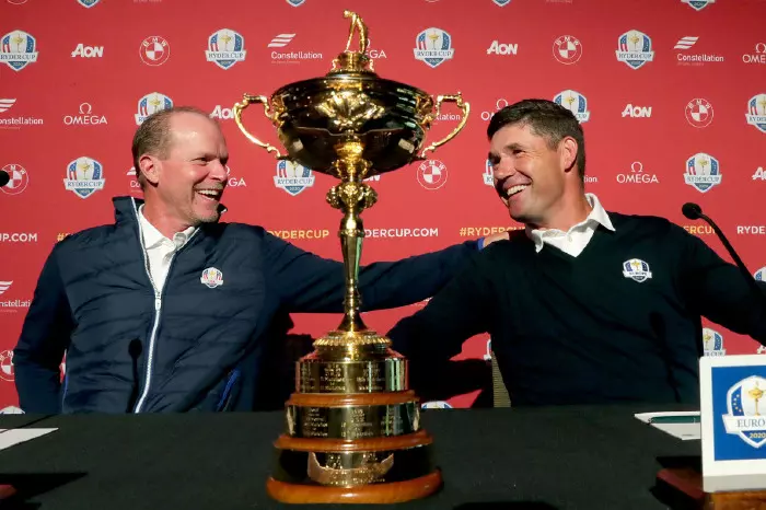 Padraig Harrington Steve Stricker 2021 Ryder Cup captains