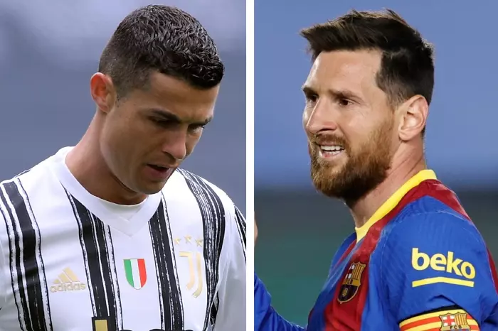 Cristiano Ronaldo Lionel Messi Apr21