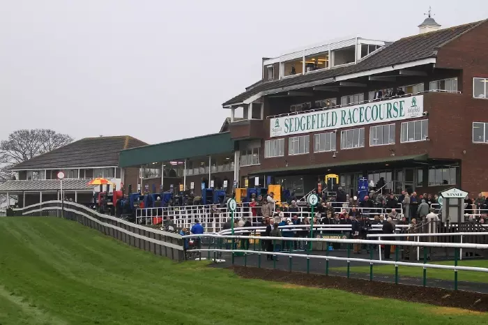 A view of Sedgefield racecourse