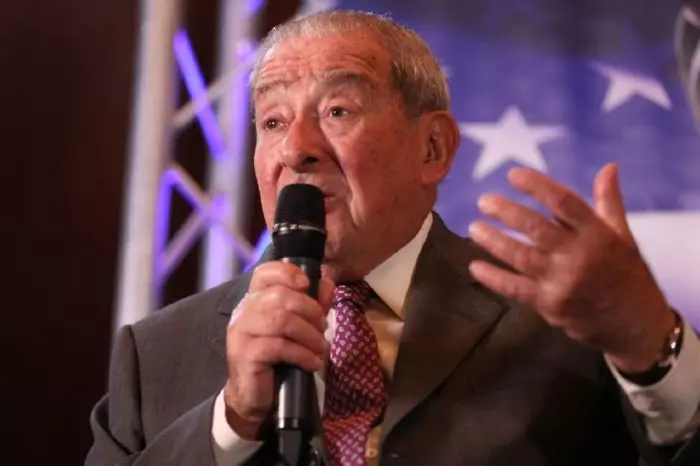 Top Rank chairman Bob Arum