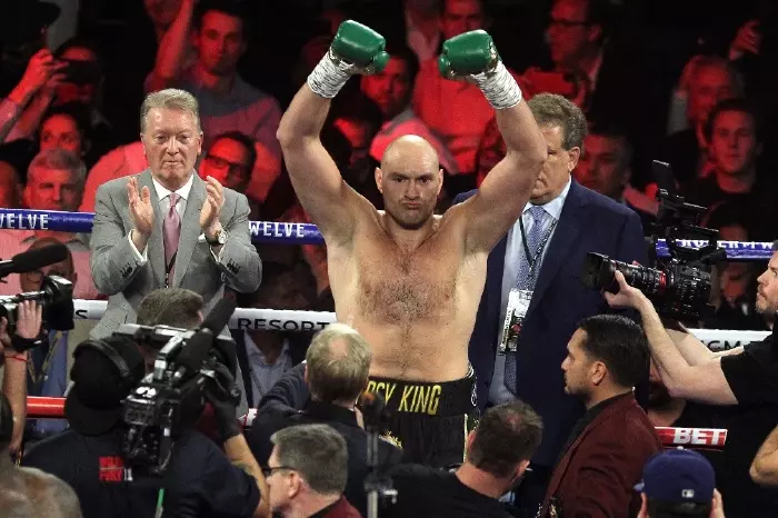Tyson Fury Deontay Wilder victory