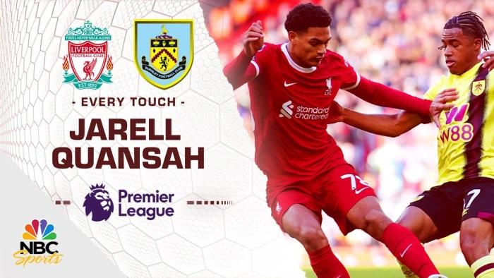 Every touch: Jarell Quansah steadies Liverpool defense v. Burnley | Premier League