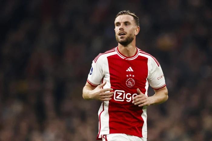 Gareth Southgate watches Jordan Henderson’s Ajax debut