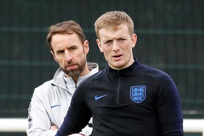 England squad not affected by Gareth Southgate speculation, says Jordan Pickford