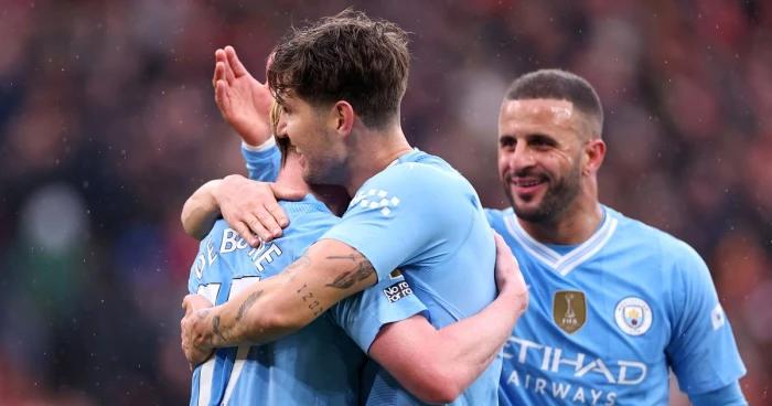 Double Man City injury boost but John Stones misses Luton game
