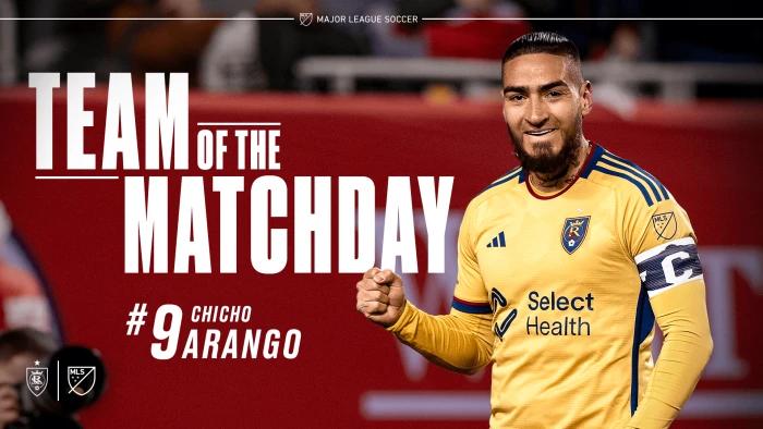 Chicho Arango and Alex Katranis Named to Team of the Matchday