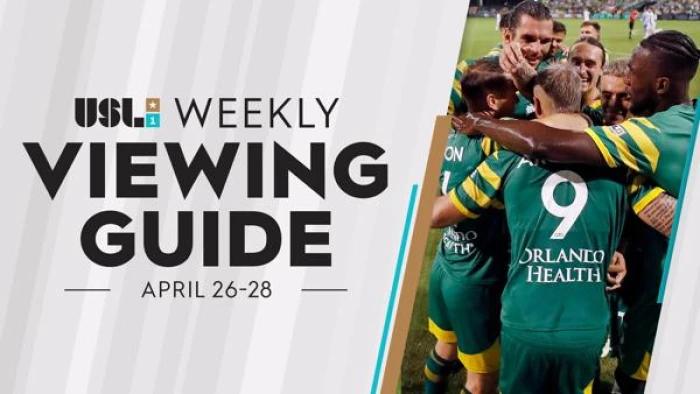 Where to watch the USL Championship and League One in Week 8