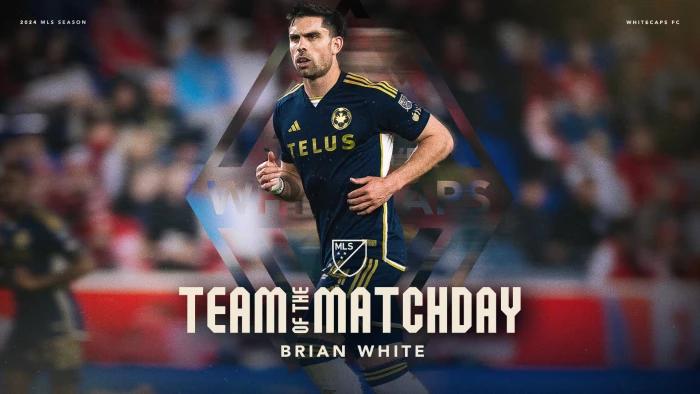 Brian White named to MLS Team of the Matchday for Matchday 11