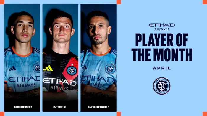 VOTE | Etihad Player of the Month for April  | New York City FC