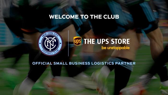 Tri-State Area The UPS Store locations Named the Official Small Business Logistics Sponsor of New York City FC  | New York City FC