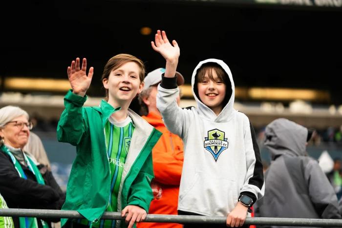 Sounders FC offers a fun-filled afternoon for young fans at Sunday's Youth Day, Presented by Providence