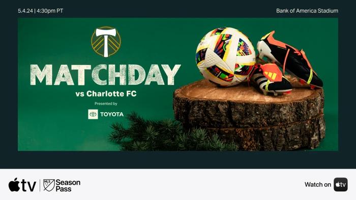 Timbers to face Charlotte FC in final match of three-game road trip